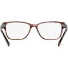 imageCoach Womens Hc6208u Universal Fit Rectangular Prescription Eyewear FramesPetal TortoiseDemo Lens