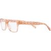 imageCoach Womens Hc6208u Universal Fit Rectangular Prescription Eyewear FramesTransparent BrownDemo Lens