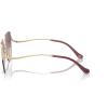 imageCoach Womens Hc7156d Square SunglassesShiny Light GoldBerry Gradient
