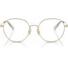 imageCOACH Womens Hc5180td Round Prescription Eyewear FramesShiny Light GoldDemo Lens