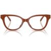 imageCOACH Womens Hc6247u Maxi C Hardware Universal Fit Square Prescription Eyewear FramesMilky HazelnutDemo Lens