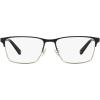 imageCoach Womens Hc5139 Rectangular Prescription Eyewear FramesSatin BlackDemo Lens