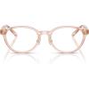 imageCoach Womens Hc6152d Oval Prescription Eyewear FramesSakura Transparent PinkDemo Lens