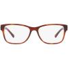 imageCoach Womens Hc6208u Universal Fit Rectangular Prescription Eyewear FramesCaramel TortoiseDemo Lens
