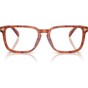 imageCOACH Hc6252u Rivet Universal Fit Square Prescription Eyewear FramesCaramel TortoiseDemo Lens
