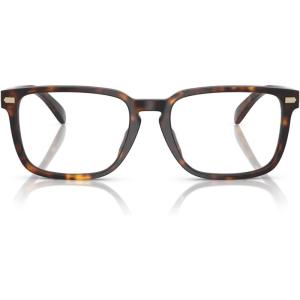 imageCOACH Hc6252u Universal Fit Square Prescription Eyewear FramesDark TortoiseDemo Lens