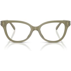 imageCOACH Womens Hc6247u Maxi C Hardware Universal Fit Square Prescription Eyewear FramesMilky MossDemo Lens