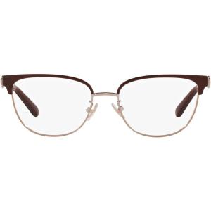 imageCoach Womens Hc5130 Rectangular Prescription Eyewear FramesBurgundyShiny Rose GoldDemo Lens