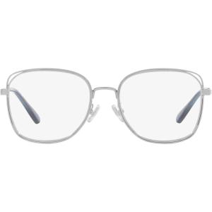 imageCoach Womens Hc5160d Square Prescription Eyewear FramesShiny SilverDemo Lens