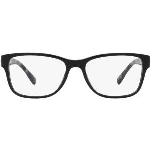 imageCoach Womens Hc6208u Universal Fit Rectangular Prescription Eyewear FramesBlackDemo Lens