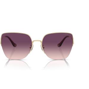 imageCoach Womens Hc7156d Square SunglassesShiny Light GoldBerry Gradient