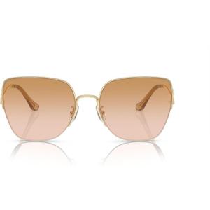 imageCoach Womens Hc7156d Square SunglassesShiny Light GoldPeach Blush Gradient