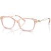 imageCOACH Womens Hc6172 Square Prescription Eyewear FramesTransparent Dusty RoseDemo Lens