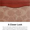 imageCoach Flat Card Case in Signature TanRust One SizeTanRust