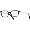 imageCoach Womens Hc6172f Low Bridge Fit Square Prescription Eyewear FramesBlackDemo Lens