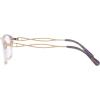 imageCoach Womens Hc6172f Low Bridge Fit Square Prescription Eyewear FramesGradient Transparent VioletDemo Lens