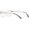 imageCoach Womens Hc6172f Low Bridge Fit Square Prescription Eyewear FramesGradient Transparent VioletDemo Lens