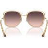 imageCoach Womens Hc7157d Square SunglassesTransparent FawnBrown Pink Gradient