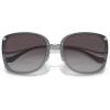 imageCoach Womens Hc7157d Square SunglassesTransparent GreyGrey Gradient