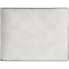 imageCoach Mens Slim Billfold AccessoryTravel Wallet ChalkWhite
