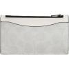 imageCoach Mens Zip Card CASE AccessoryTravel Wallet ChalkWhite