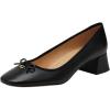 imageCoach Womens Ava Leather Ballet PumpBlack