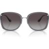 imageCoach Womens Hc7157d Square SunglassesTransparent GreyGrey Gradient