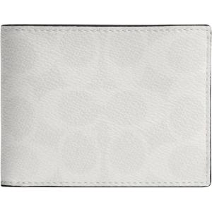 imageCoach Mens Slim Billfold AccessoryTravel Wallet ChalkWhite