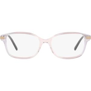 imageCoach Womens Hc6172f Low Bridge Fit Square Prescription Eyewear FramesGradient Transparent VioletDemo Lens