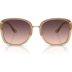 imageCoach Womens Hc7157d Square SunglassesTransparent FawnBrown Pink Gradient