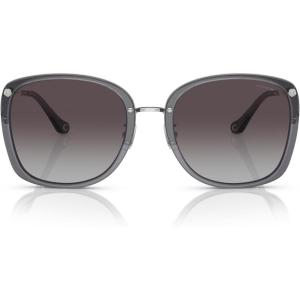 imageCoach Womens Hc7157d Square SunglassesTransparent GreyGrey Gradient