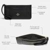 imageCoach Crossgrain Leather Zip Top WalletBlack