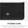imageCoach Crossgrain Leather Zip Top WalletBlack