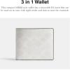 imageCoach Mens 3 in 1 AccessoryTravel Wallet ChalkWhite