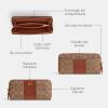 imageCoach Slim Accordion ZipTan Caramel