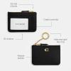 imageCoach Womens Essential Mini Id Card Case BiFold WalletBlack