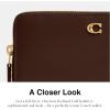 imageCoach Womens Essential Slim Accordion Zip Wallet AccessoryTravel B4Maple