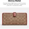 imageCoach Womens Essential Slim WalletTanRust