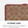 imageCoach Womens Essential Slim WalletTanRust