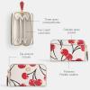 imageCoach Womens Small Zip Around Card CASE BiFold Wallet Chalk Multi One Size