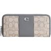 imageCoach Box Program Signature Jacquard Slim Accordion Zip Stone GreyBlueStone GreyBlue