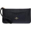 imageCoach Crossgrain Leather Zip Top WalletMidnight