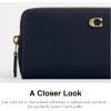 imageCOACH Womens Slim Accordion Zip AccessoryTravel Wallet B4Dark Navy One Size