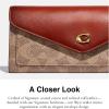 imageCoach ColorBlock Coated Canvas Signature Wyn Soft Wallet