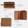 imageCoach Womens Essential Billfold Wallet in Colorblock BiFold B4Honey Brown Multi