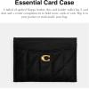imageCoach Womens Essential Case Travel AccessoryEnvelope Card HolderBlack