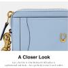 imageCoach Womens Essential Chain Card Case AccessoryTravel Wallet B4Bluebell