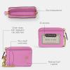 imageCoach Womens Essential Chain Card Case AccessoryTravel Wallet B4Fuschia
