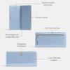 imageCoach Womens Essential Slim AccessoryTravel Wallet B4Bluebell