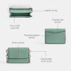 imageCoach Womens Half Flap Card CaseAquamarine